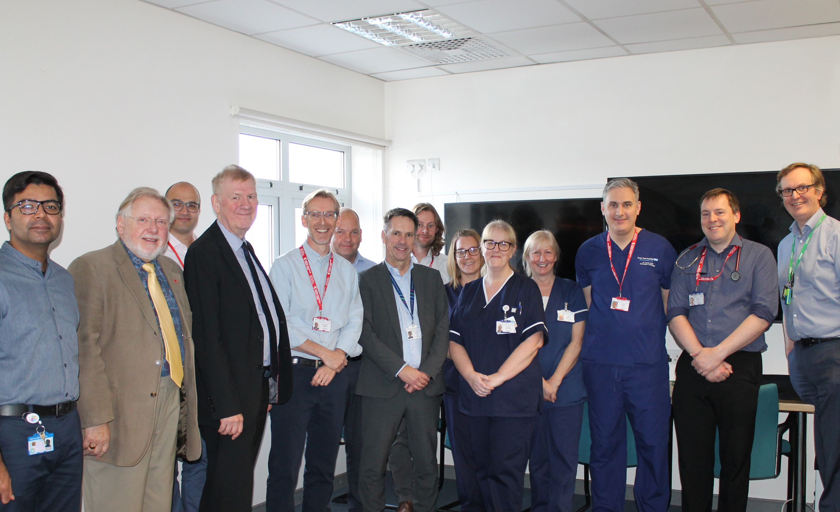 Professor Sir Liam Donaldson Visits James Cook Cardio Team