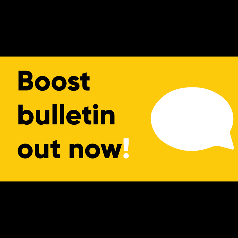 Boost Bulletin