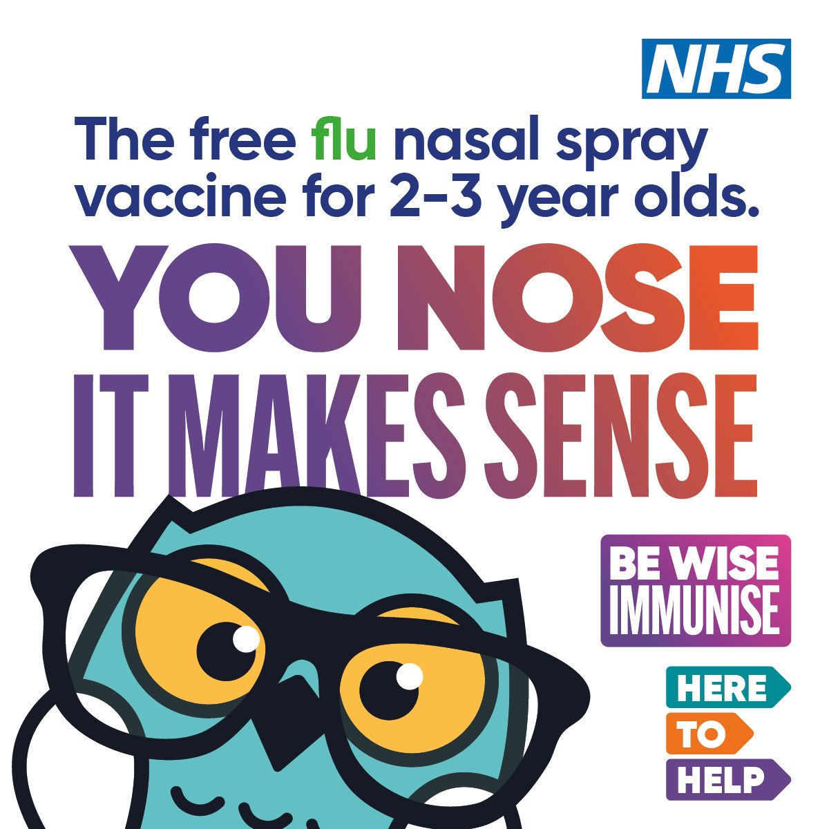 You Nose It Makes Sense White