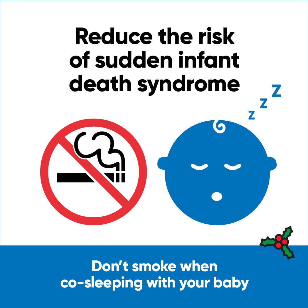 Baby Safe Sleeping Campaign Don't Smoke Fb