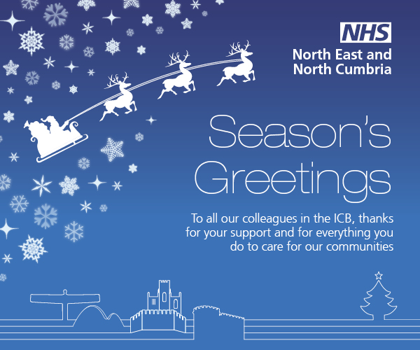 Xmas E Card NENC ICB Staff 2022