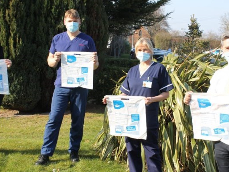 South Tees Hospital Dressings