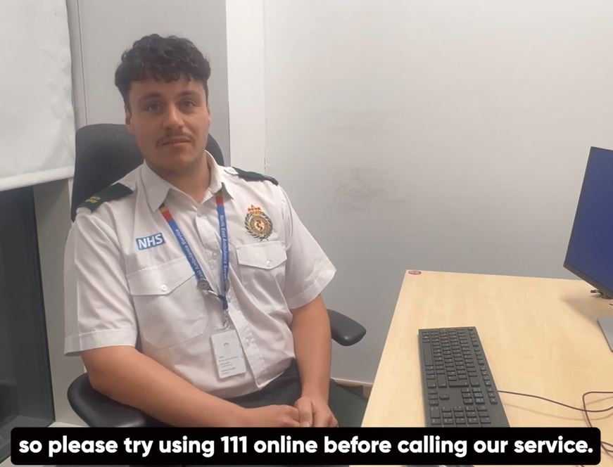 NHS 111 health advisor