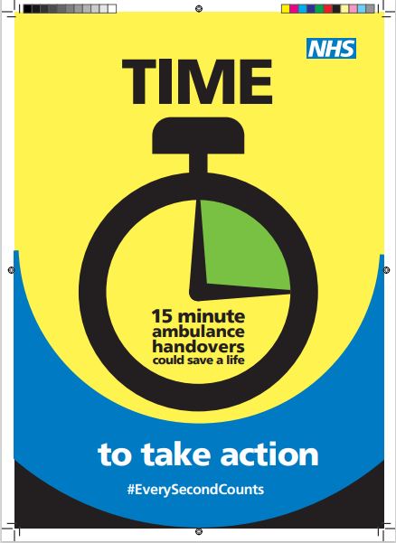 Time To Take Action Green Poster