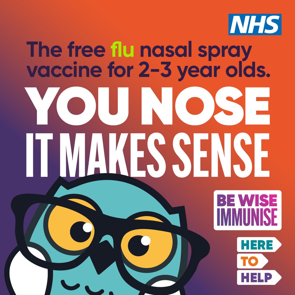 You Nose It Makes Sense Colour