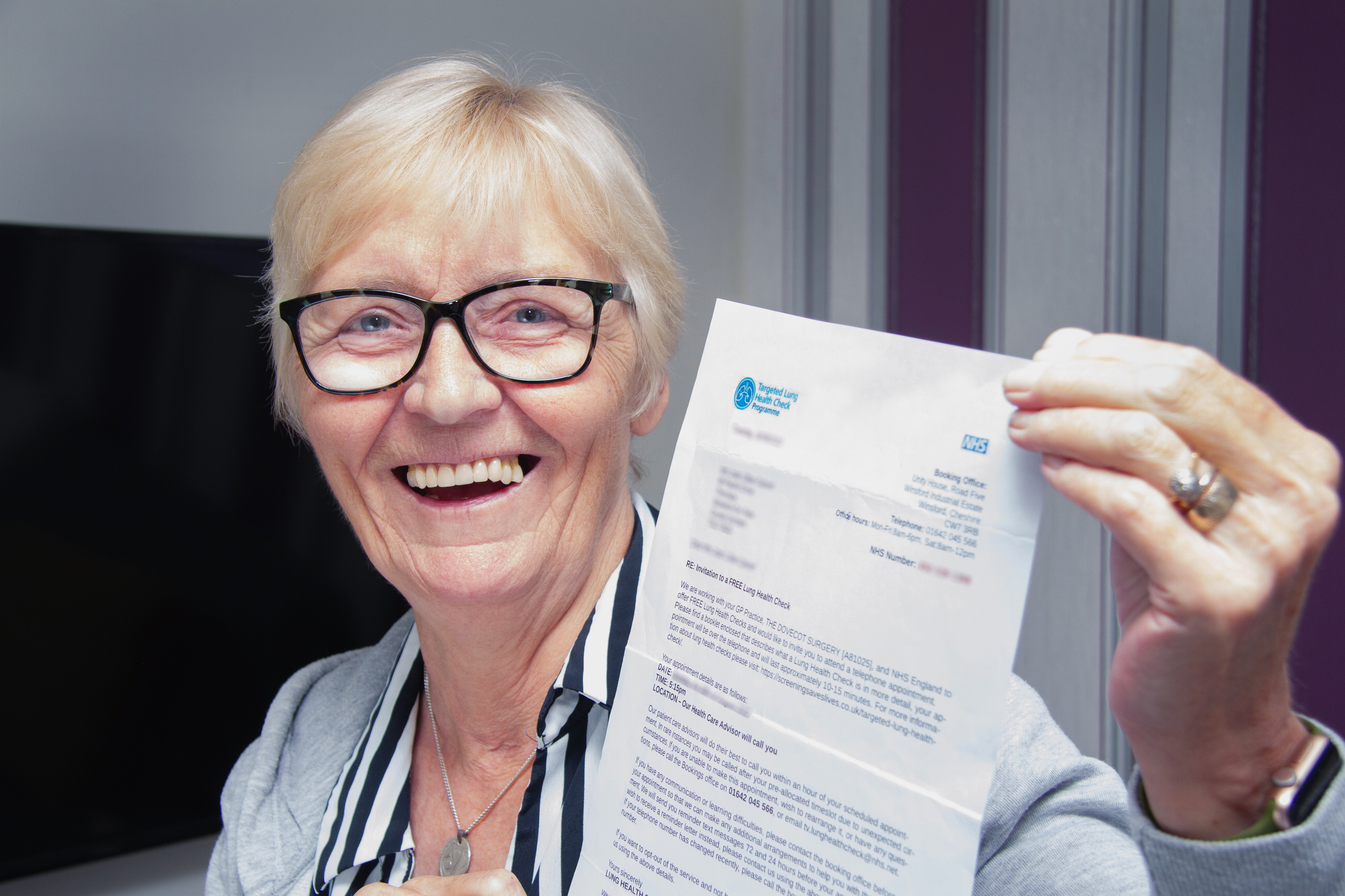 Joan Calvert from Teesside