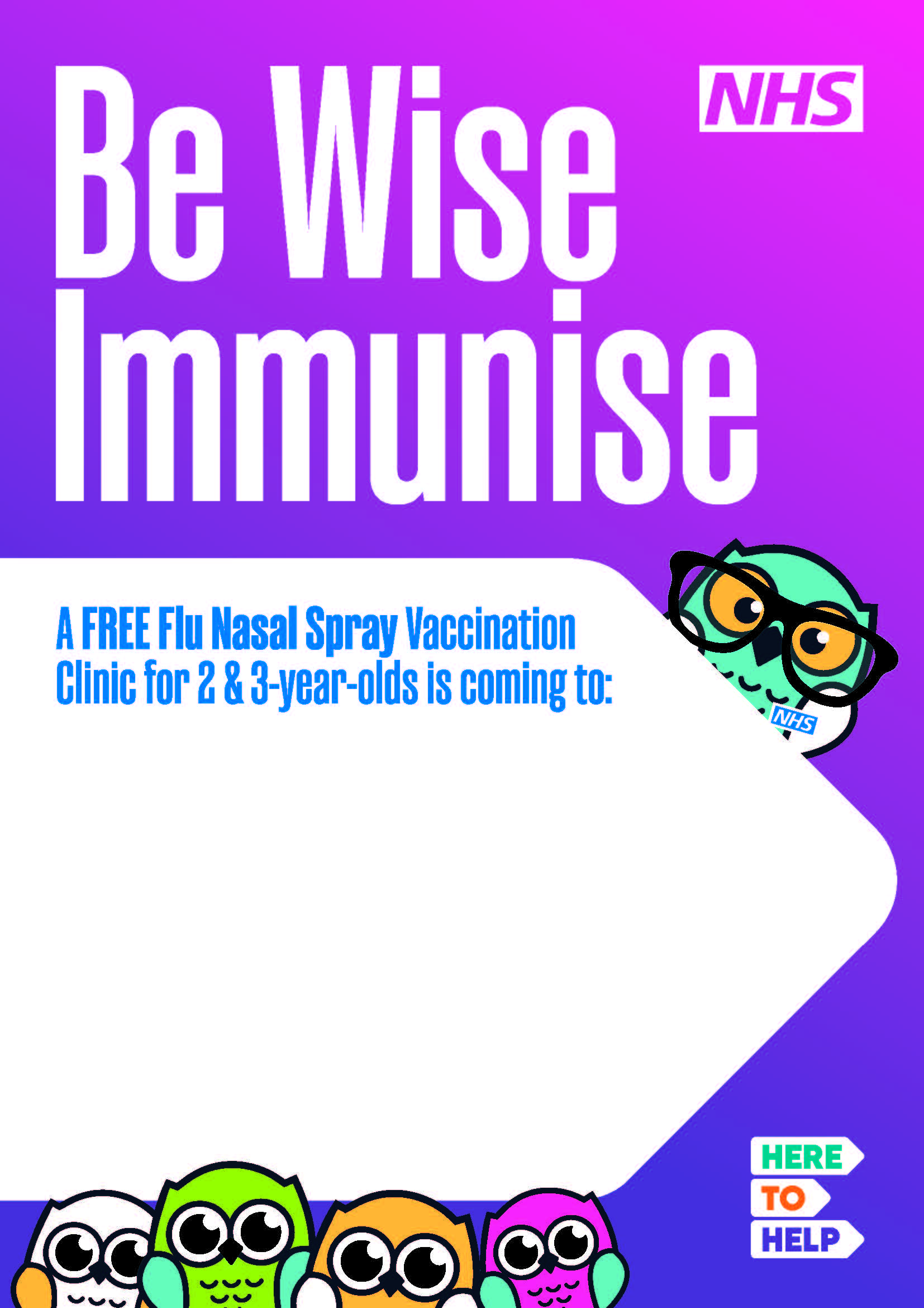 J001254 TL NHS 2 3 Year Olds Vaccination Emptybelly Posters No Crops